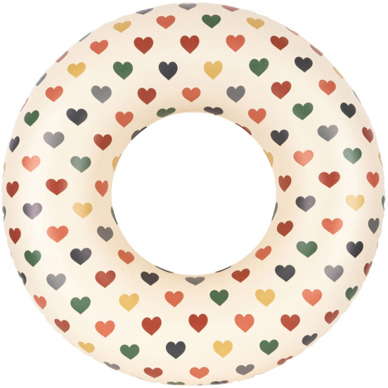 konges sløjd zwemband - bon coeur coloré - Ø100 cm