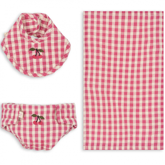 konges sløjd poppenverzorgingsset - bubblegum check