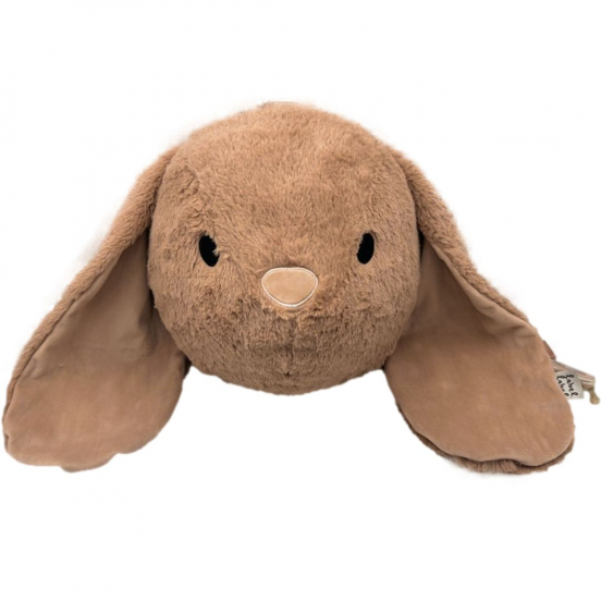 label label muurdecoratie rabbit rosa - nougat