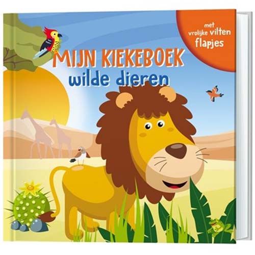 lantaarn publishers flapjesboek mijn kiekeboek - wilde dieren