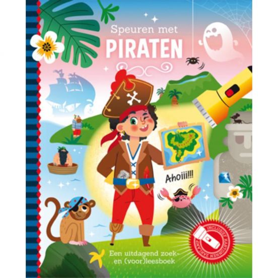 lantaarn publishers lees- en zoekboek speuren met piraten