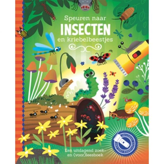 lantaarn publishers lees- en zoekboek speuren naar insecten