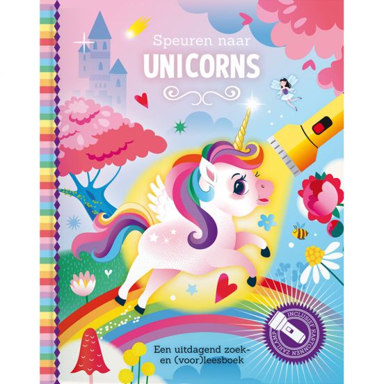 lantaarn publishers lees- en zoekboek speuren naar unicorns