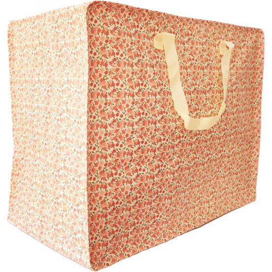 le petit souk jumbo opbergtas bloemen