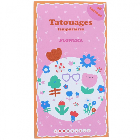 le petit souk kindertattoos fleurs