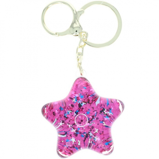 le petit souk sleutelhanger ster glitters