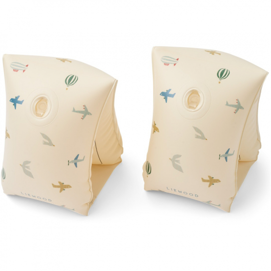 liewood arm zwembandjes shirley - aviator ecru - 0-2 jaar