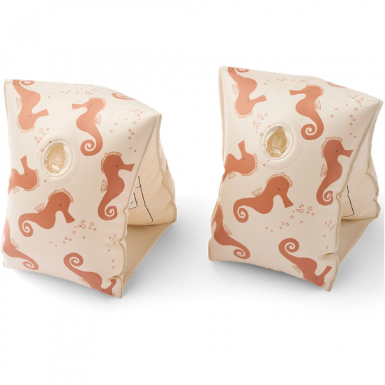 liewood arm zwembandjes - sea horse apple blossom - 2-6 jaar