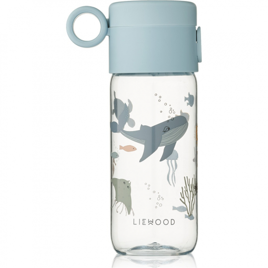 liewood drinkfles clemence - sea creature sandy - 350 ml