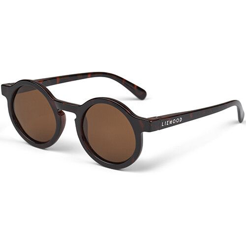 liewood kinderzonnebril darla - dark tortoise shiny - 4-10 jaar