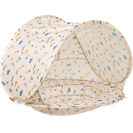 liewood pop-up strandtent everett - safari sandy mix 