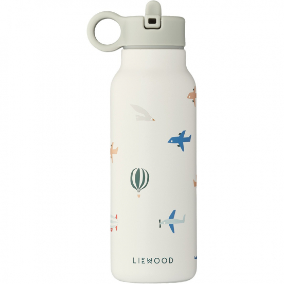 liewood rvs thermosfles falk - aviator ecru - 350 ml