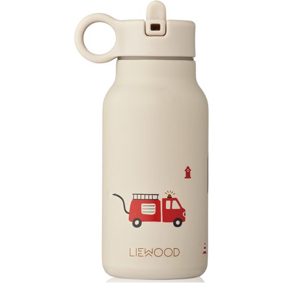 liewood rvs thermosfles falk - emergency vehicle sandy - 250 ml