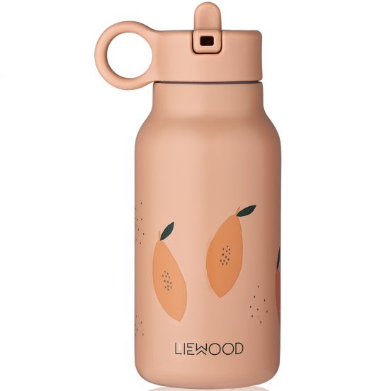 liewood rvs thermosfles falk - papaya pale tuscany - 250 ml