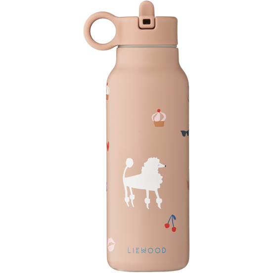 liewood rvs thermosfles falk - paris pale tuscany - 350 ml