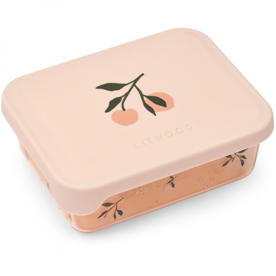 liewood snackdoosje ako - peach sea shell