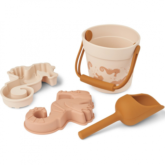 liewood strandset seahorse - 4-delig