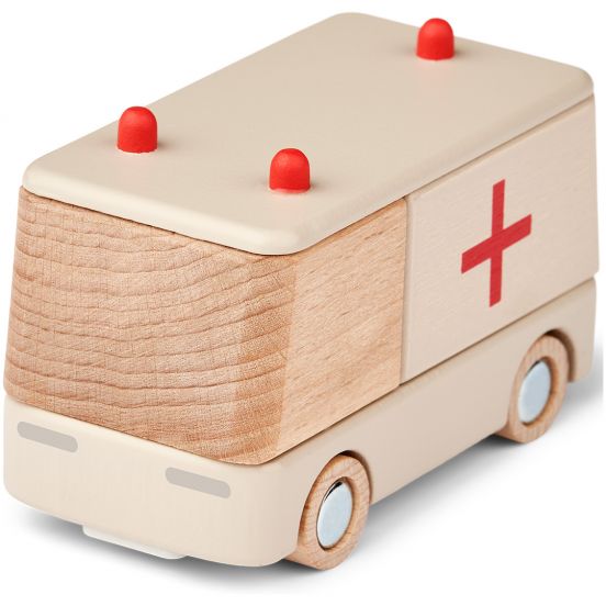liewood village ambulance - aurora red - sandy