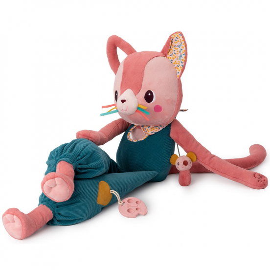lilliputiens activiteitenknuffel - jeanne - 87 cm