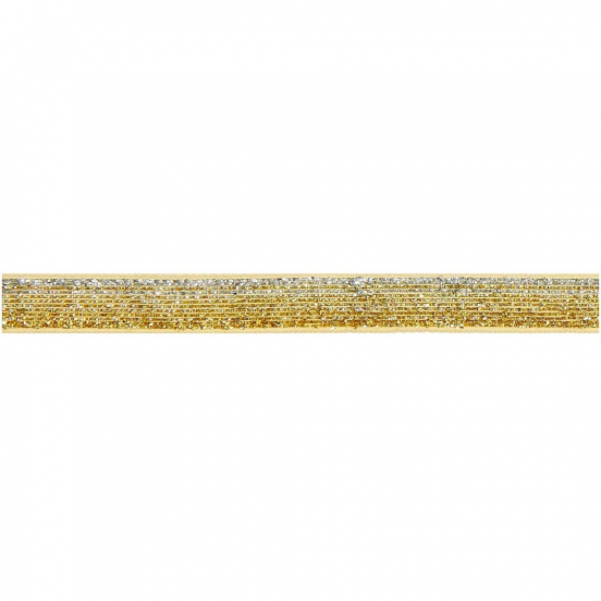 lint glitter - goud - 3 m