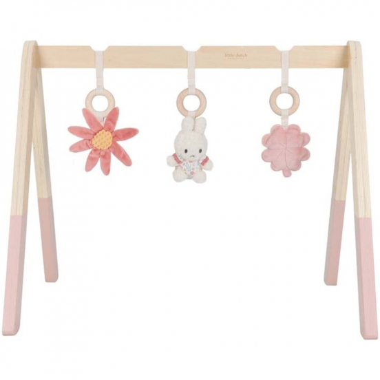 little dutch babygym met speeltjes nijntje - lucky blossom