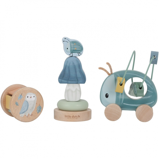 little dutch giftset forest friends - 3-delig