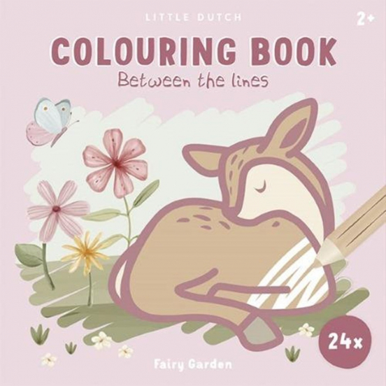 little dutch kleurboek binnen de lijntjes - fairy garden