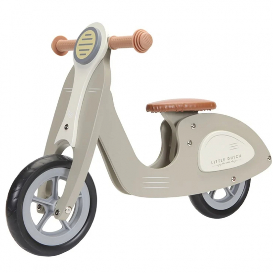 little dutch loopfiets scooter - olijf    
