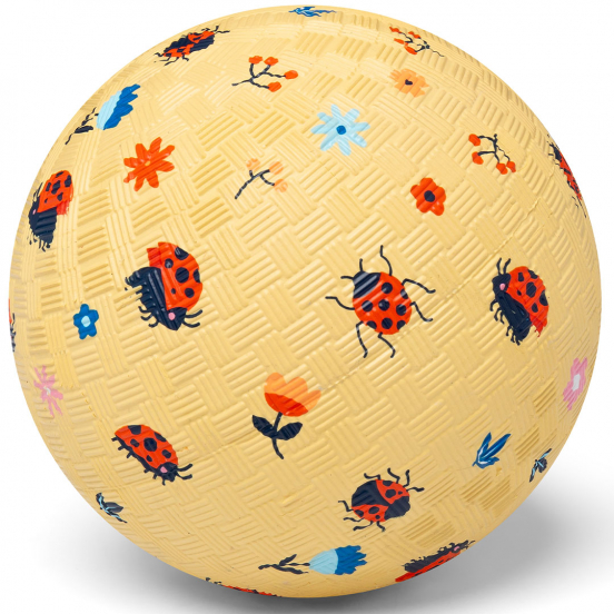 little l speelbal lieveheersbeestjes - 13 cm