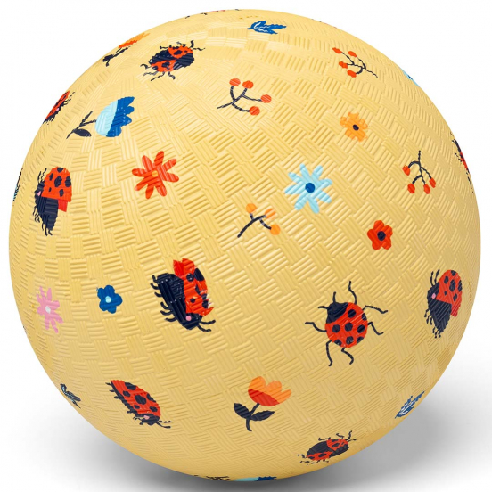 little l speelbal lieveheersbeestjes - 18 cm