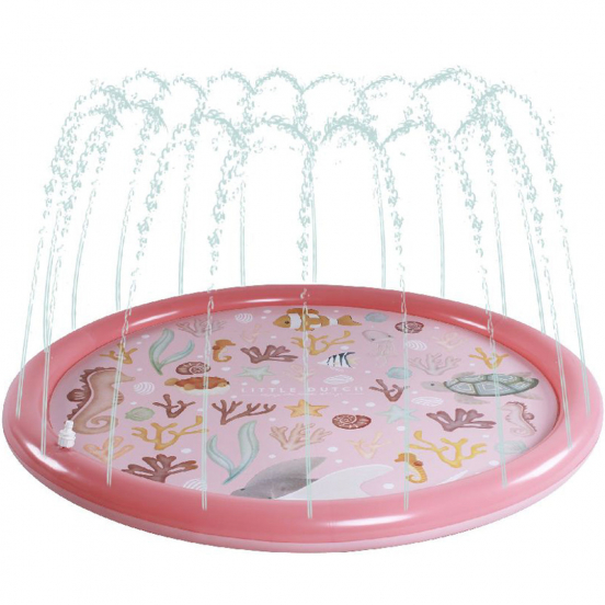 little dutch sprinklermat ocean dreams - roze