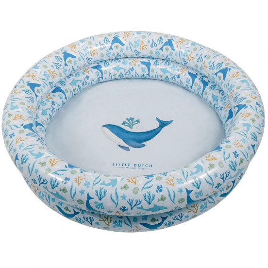 little dutch zwembad ocean dreams - blauw - Ø80 cm