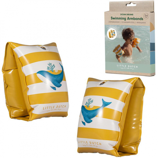 little dutch zwembandjes ocean dreams - blauw - 2-6 jaar