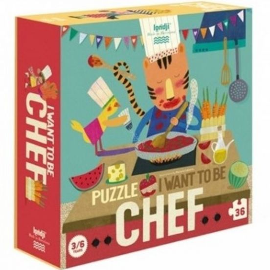 londji puzzel i want to be chef - 36st