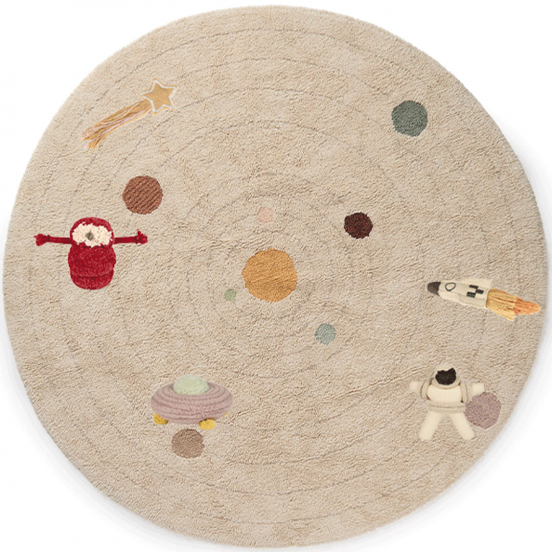 lorena canals vloerkleed solar system - Ø150 cm