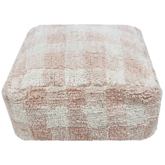 lorena canals poef vichy - rose