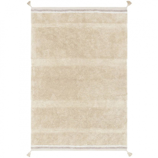 lorena canals vloerkleed bloom - golden - 90x130 cm
