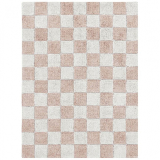 lorena canals vloerkleed tegels - rose - 120x160 cm