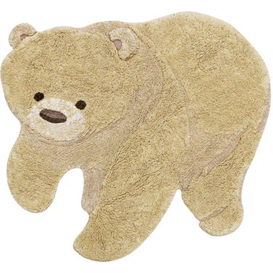 lorena canals vloerkleed bear - 120x122 cm