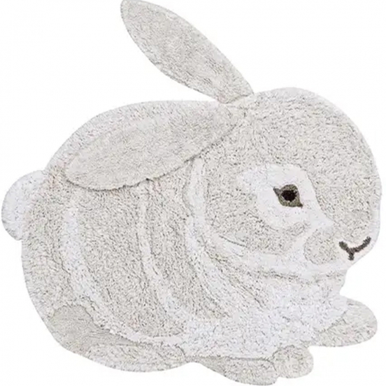 lorena canals vloerkleed bunny - 130x135 cm