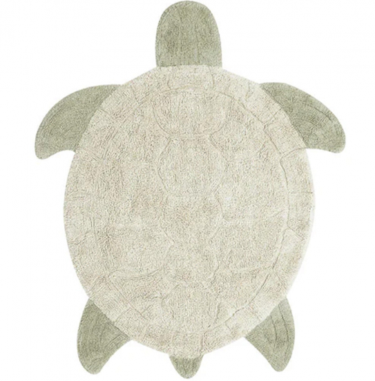lorena canals vloerkleed sea turtle - 110x130 cm