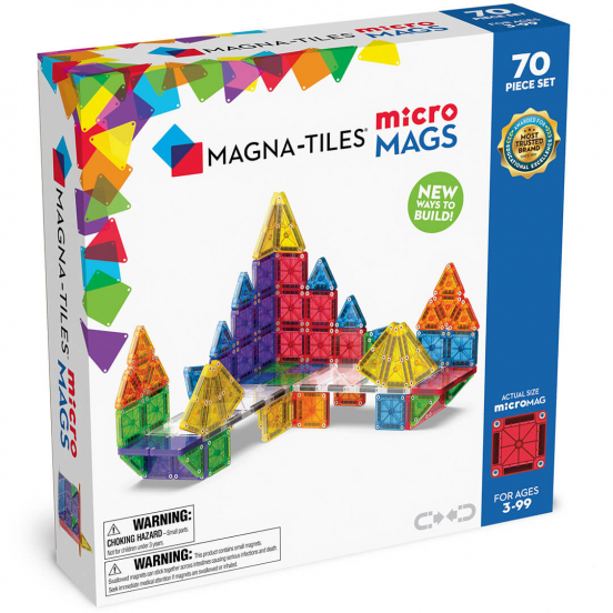 magna-tiles magnetische tegels micromags - 70st