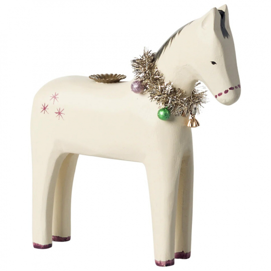 maileg kaarshouder paard - small - 16 cm