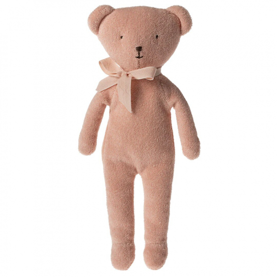 maileg knuffelbeer teddy rose - 27 cm