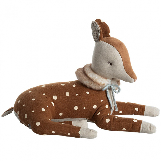 maileg knuffelhert bambi - mint - 36 cm 