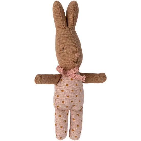 maileg knuffelkonijn - my - dots - 11 cm