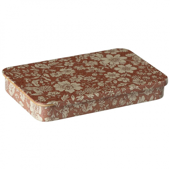 maileg metalen doos met schuifdeksel - heather
