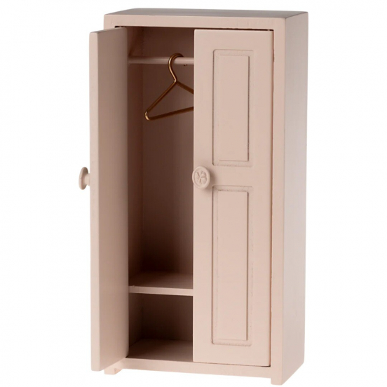 maileg poppenhuis kast light rose - 14 cm