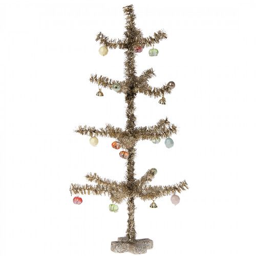 maileg decoratie pixie kerstboom goud - 25 cm