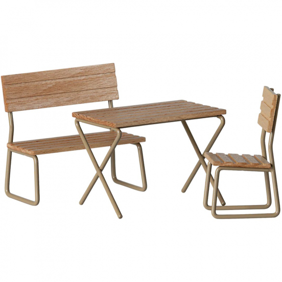 maileg poppenhuis tuinset - 9,5 cm